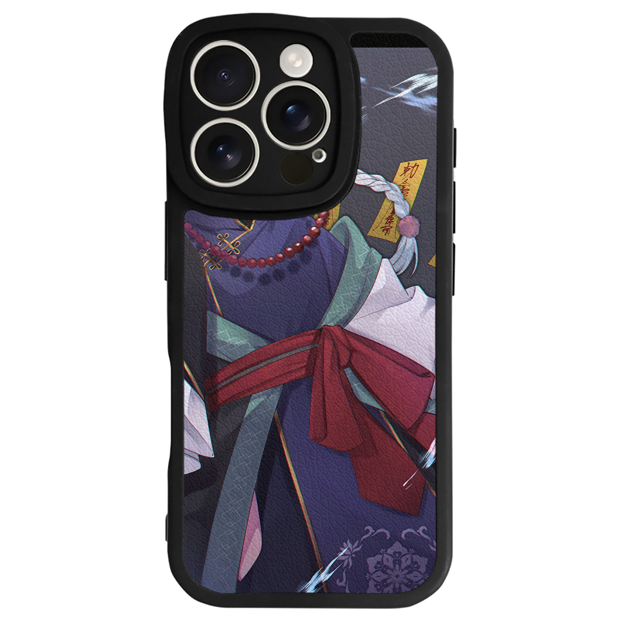 （画像用） 文豪ストレイドッグス Bungo Stray Dogs 【iPhone 16シリーズ対応】シリコンスマホケース（レザー調） 材質：シリコン